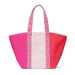 Stylish Pink and Red Tote Bag